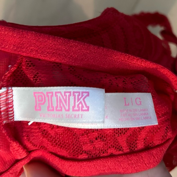 Victoria’s Secret PINK Brand Lace Bralette Size Large - Picture 4 of 10